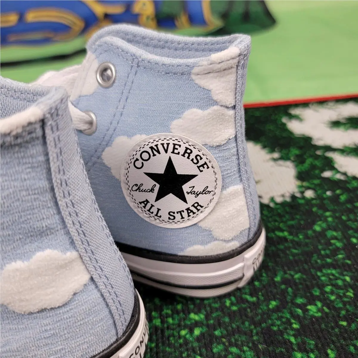 Converse shoes - Blue 1