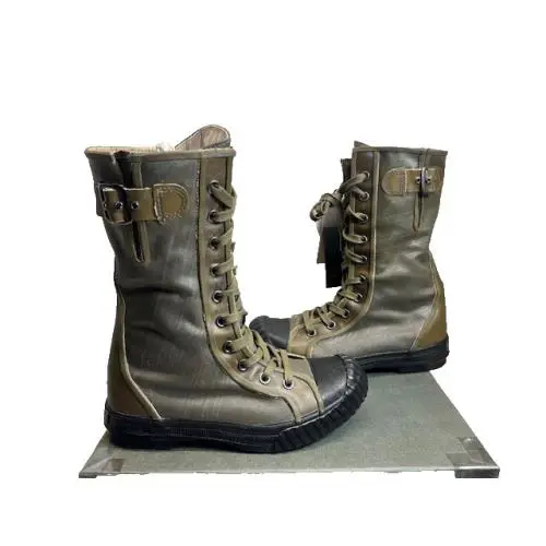 Converse shoes - Converse x John Varvatos Hi limited edition - GREEN OLIVE/BLACK - U50 - 0106152 3