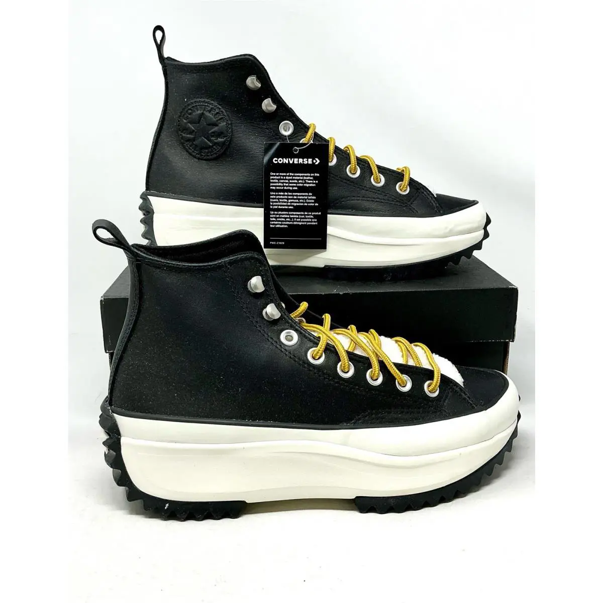 Converse shoes - Converse Chuck Taylor All Star Run Star Hike - White/Black/Gum 8