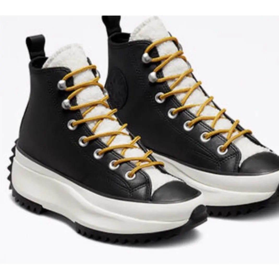 Converse shoes - Converse Chuck Taylor All Star Run Star Hike - White/Black/Gum 10