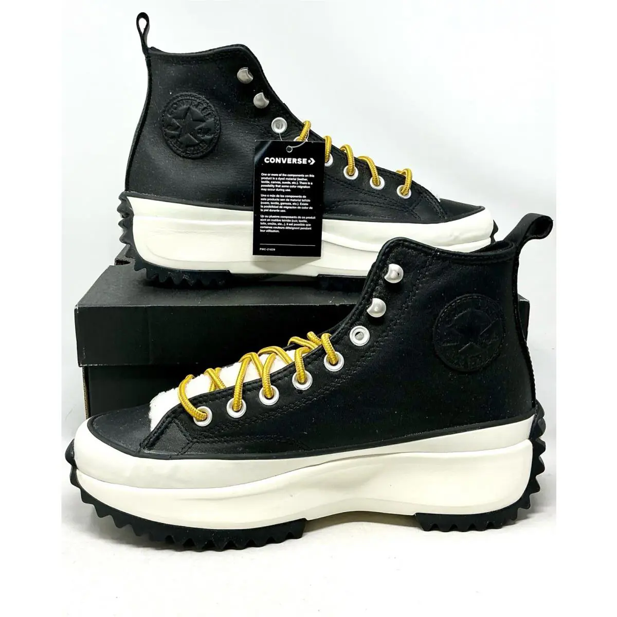 Converse shoes - Converse Chuck Taylor All Star Run Star Hike - White/Black/Gum 7