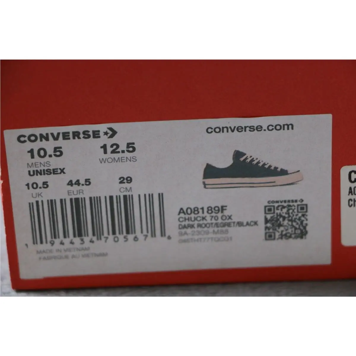 Converse shoes - Converse Chuck 70 - Chuck - A08189F - Brown (UPC: 194434705676) 1