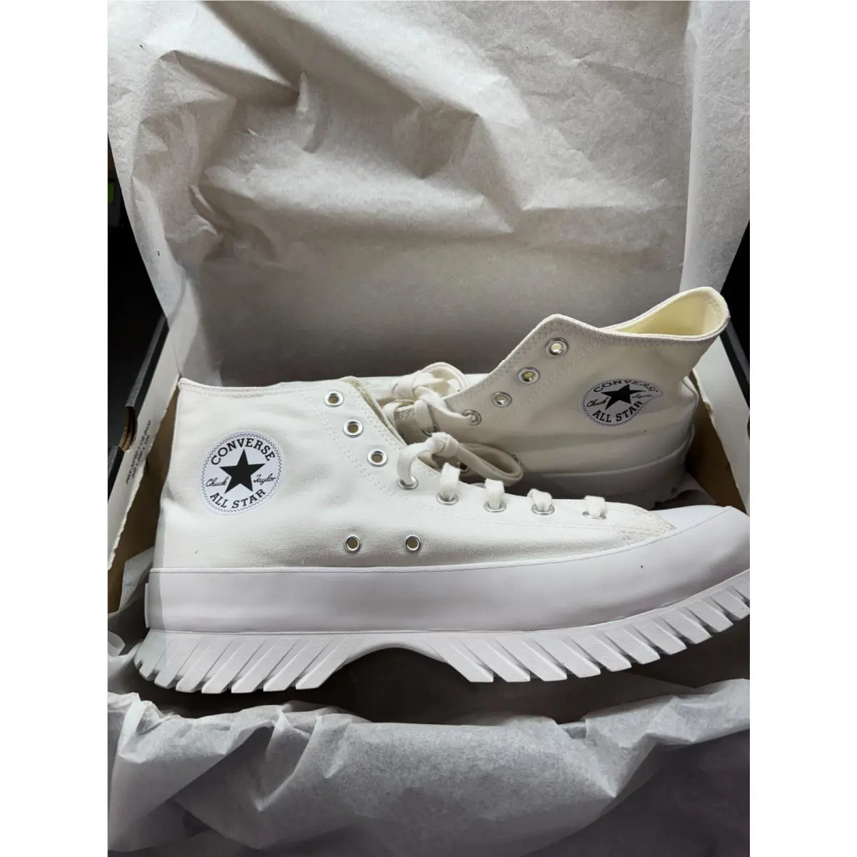 Converse shoes - Converse Chuck Taylor All Star Lugged Platform - white mono (UPC: 194433805148) 4
