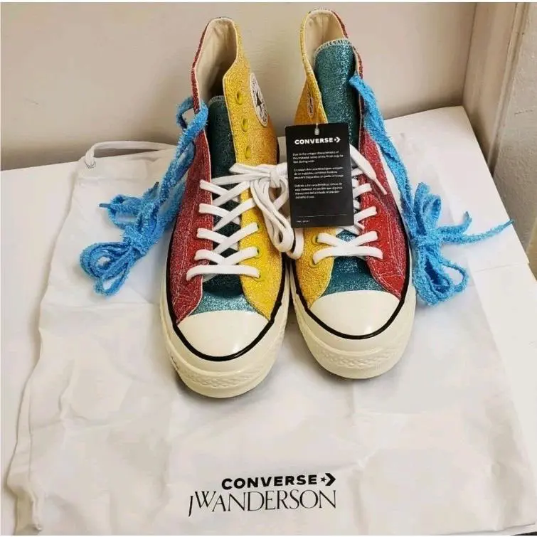 Converse shoes - blue 2