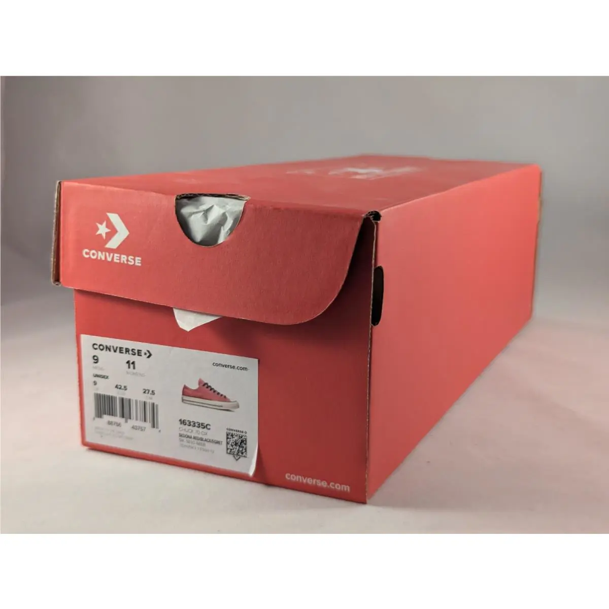 Converse shoes - Converse Chuck 70 - Chuck - 163335C - Sedona Red/Black (UPC: 888756437574) 0