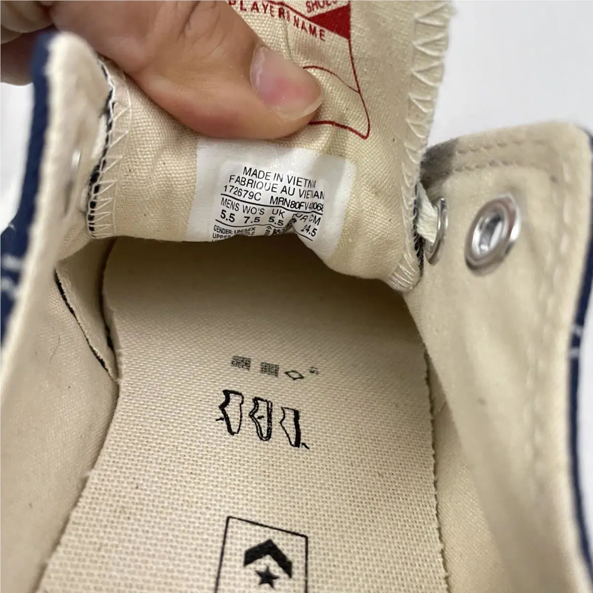 Converse shoes - Converse OX - Blue 9