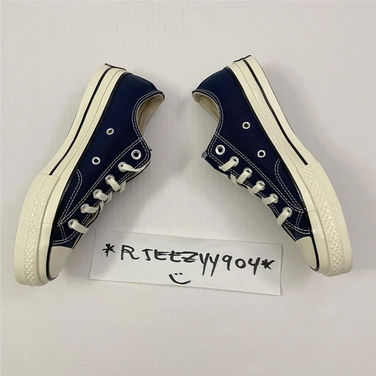 Converse shoes - Converse OX - Blue 4