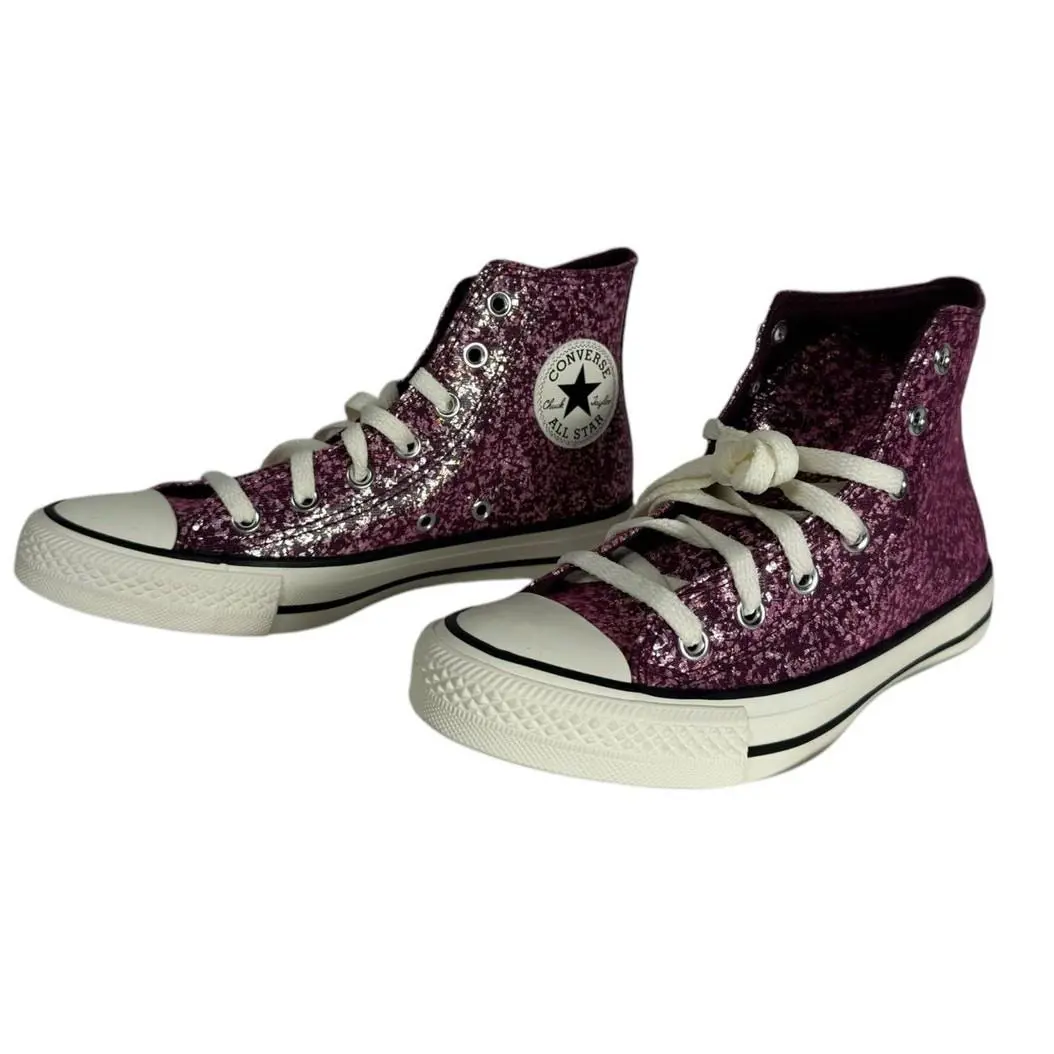 Converse shoes - Purple 1