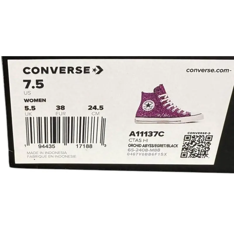 Converse shoes - Purple 3