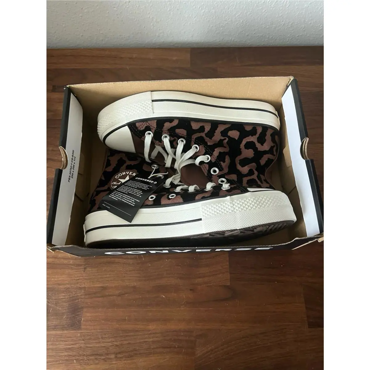 Converse shoes - Converse Chuck Taylor High - Chuck Taylor High - A12351C - Black, Brown 8