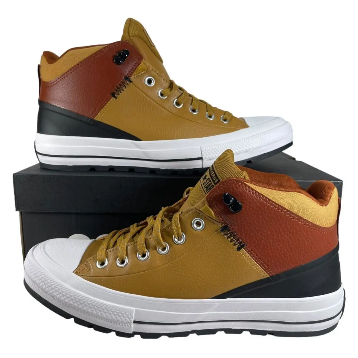 Converse shoes - Converse CTAS Street Mid - CTAS Street Mid - 171446C - Brown (UPC: 194433156219) 0