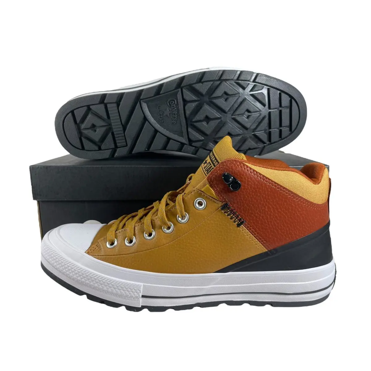 Converse shoes - Converse CTAS Street Mid - CTAS Street Mid - 171446C - Brown (UPC: 194433156219) 1
