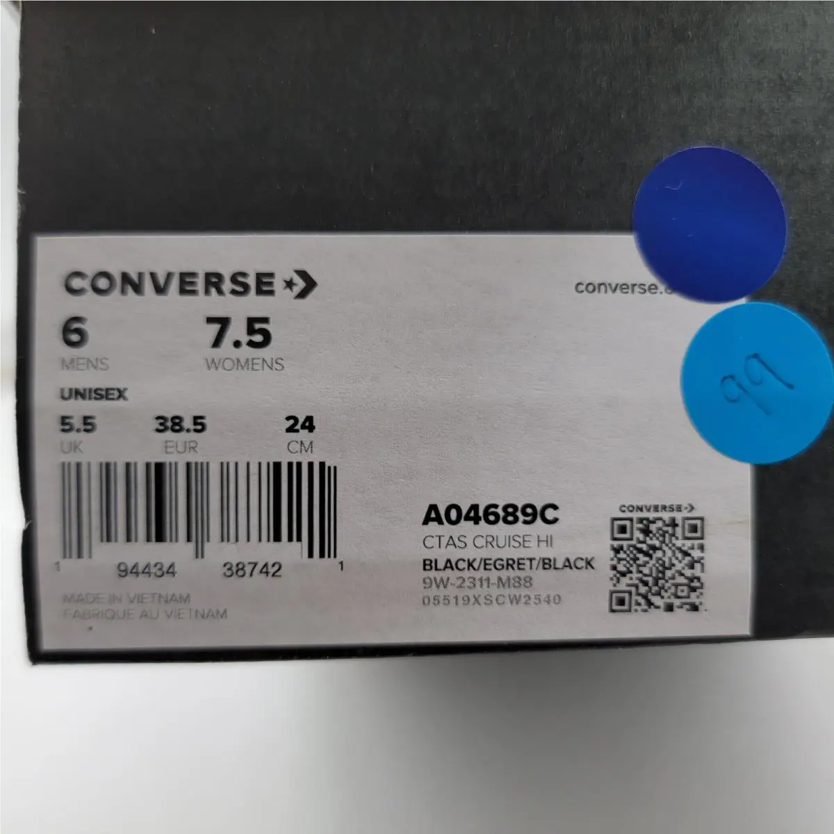 Converse shoes - Black 9