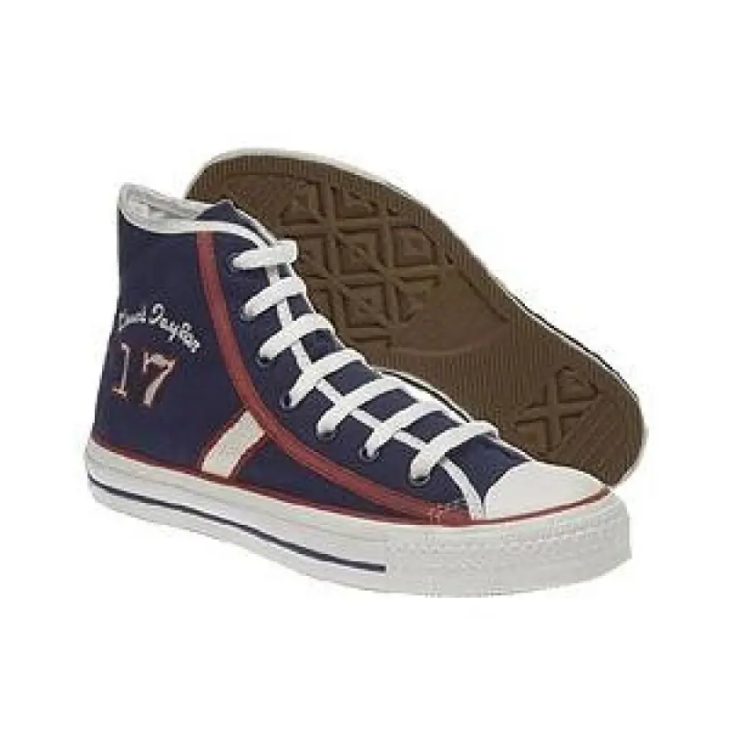 Converse All Star CT-17 Sig HI Unisex Men SZ 6/WOMEN SZ 8 Shoes Navy/red/wht - NAVY/RED/WHITE - U30 - 1K199