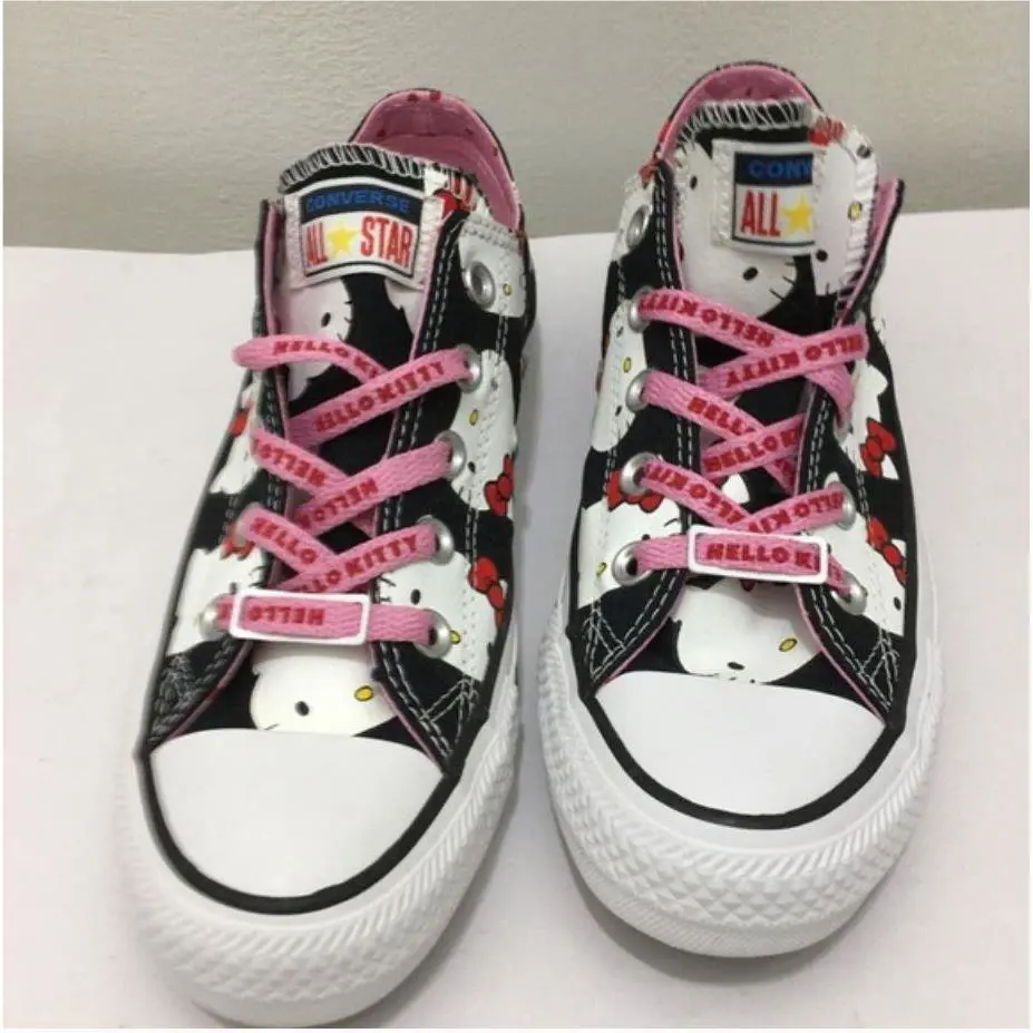 Converse shoes - Converse CTAS OX Hello Kitty - 162947C - Black/Prism Pink/White (UPC: 888756008576) 0