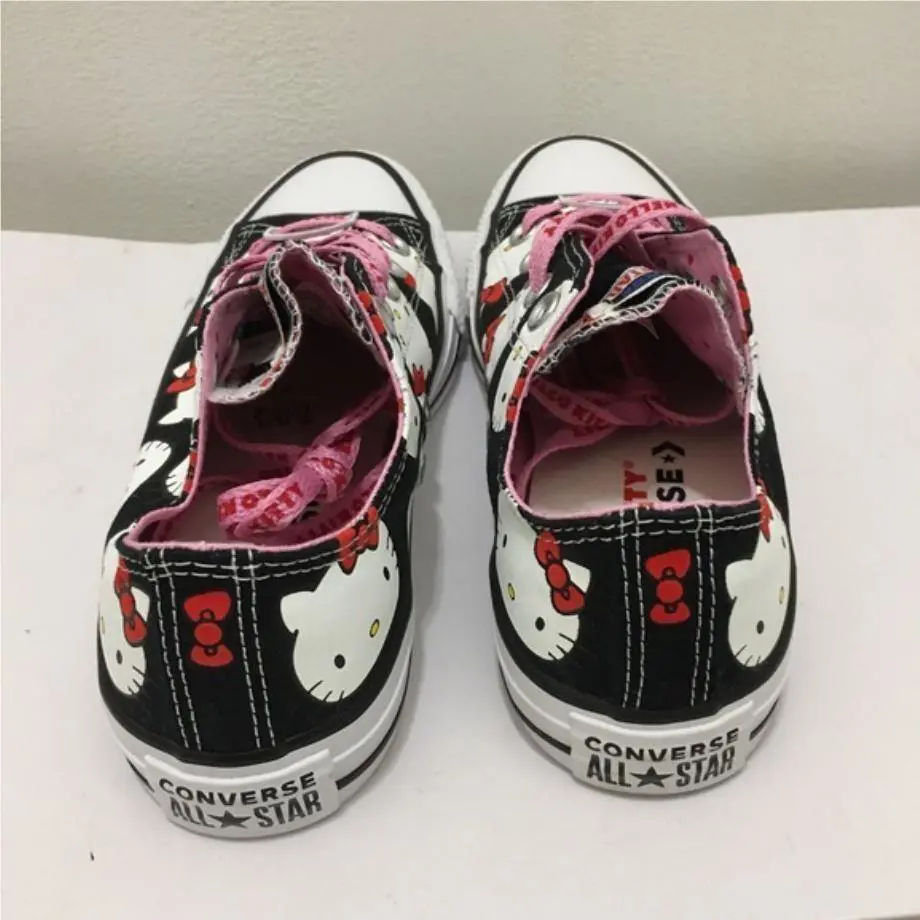 Converse shoes - Converse CTAS OX Hello Kitty - 162947C - Black/Prism Pink/White (UPC: 888756008576) 2