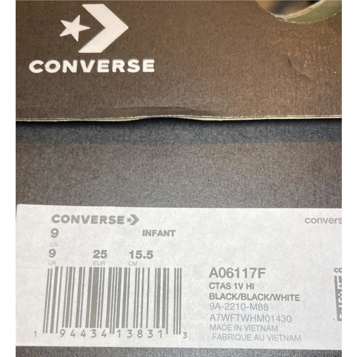 Converse shoes - Converse Chuck Taylor All Star Hi - Black (UPC: 0194434138313) 6