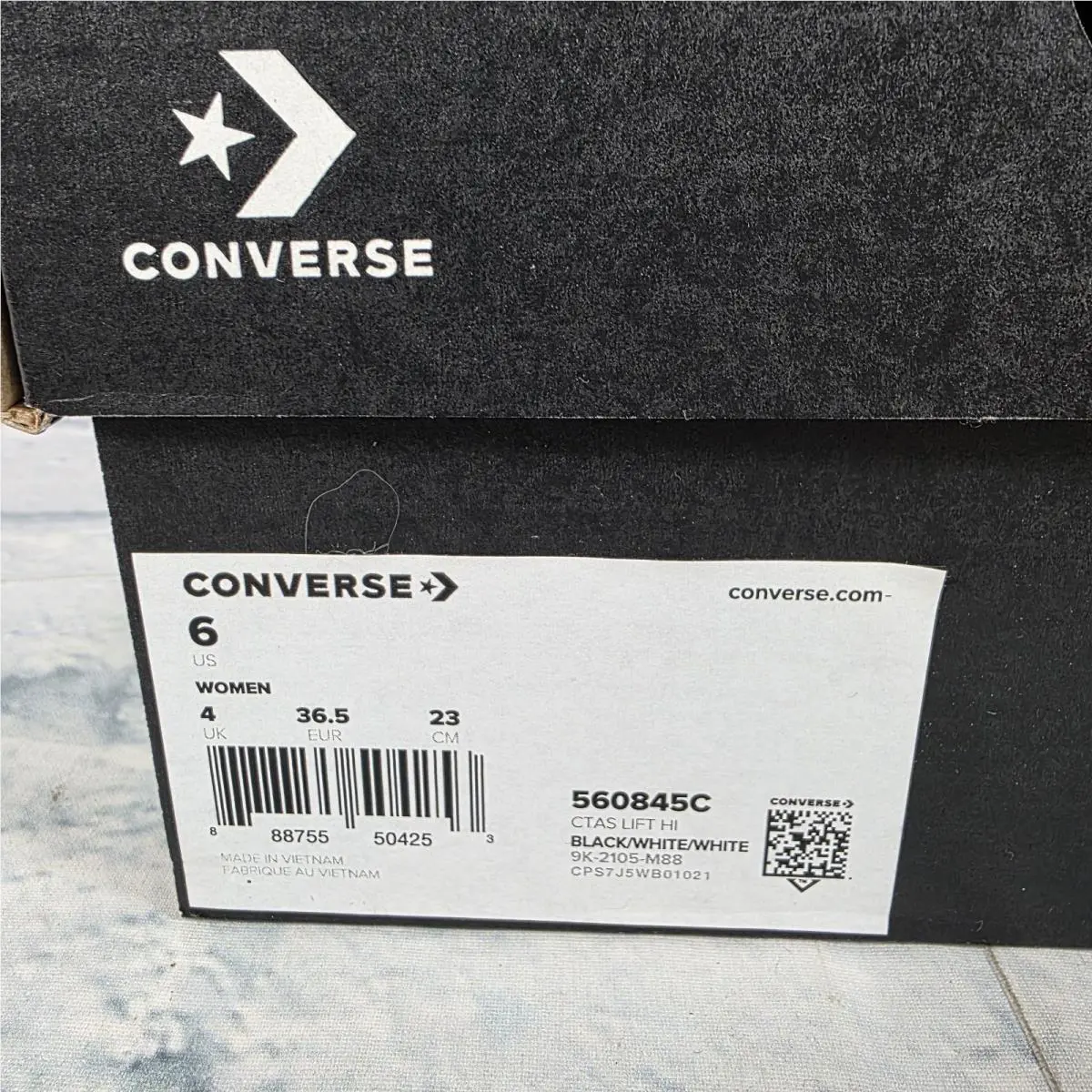 Converse shoes - Converse Chuck Taylor All Star - Black (UPC: 888755504253) 0