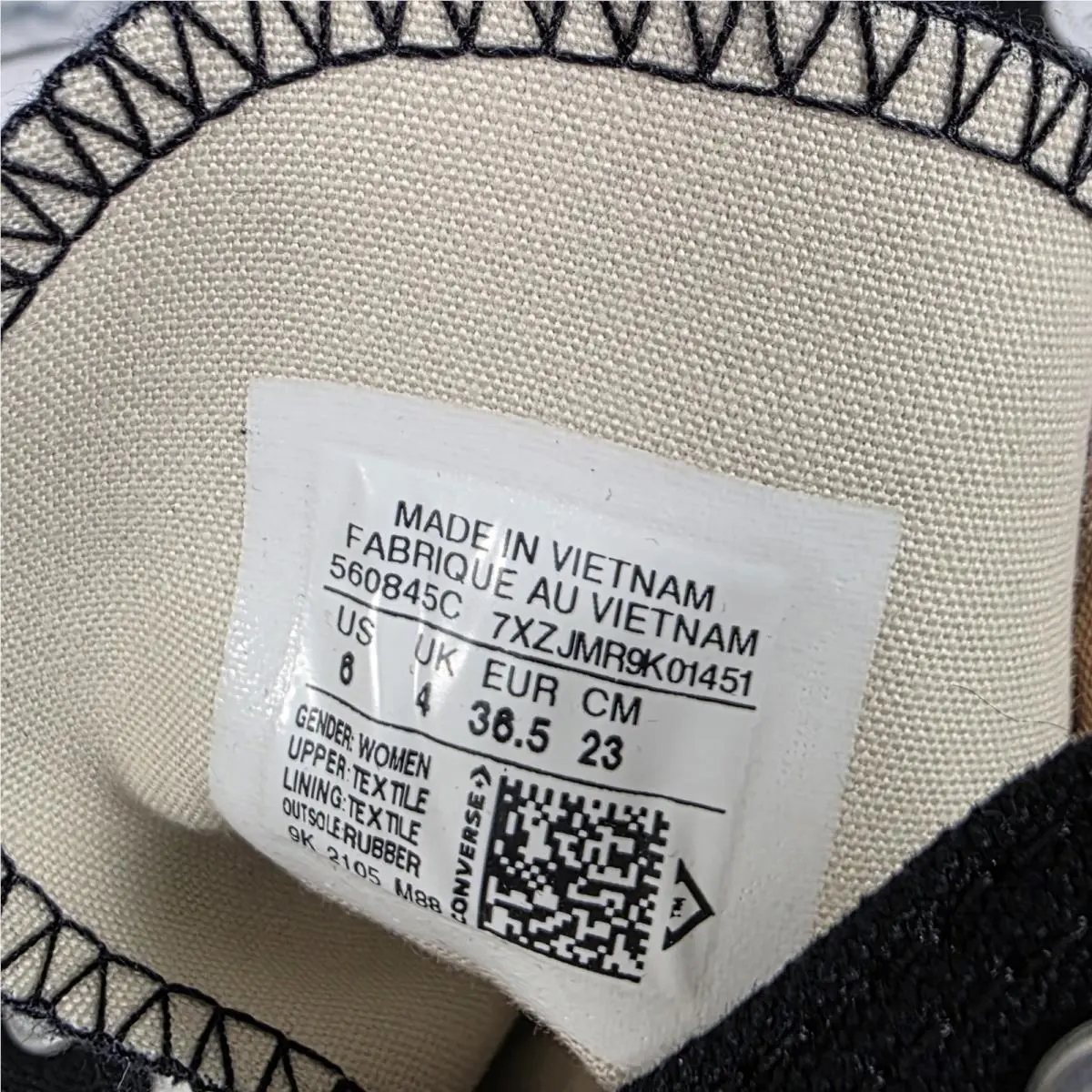 Converse shoes - Converse Chuck Taylor All Star - Black (UPC: 888755504253) 5