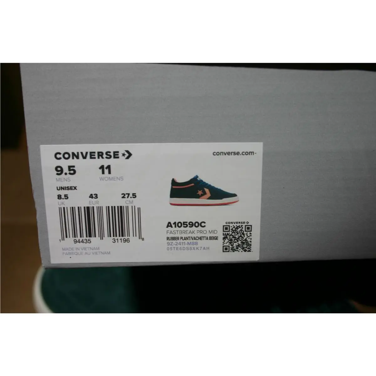 Converse shoes - Converse Fastbreak - Fastbreak - A10590C - Green 3