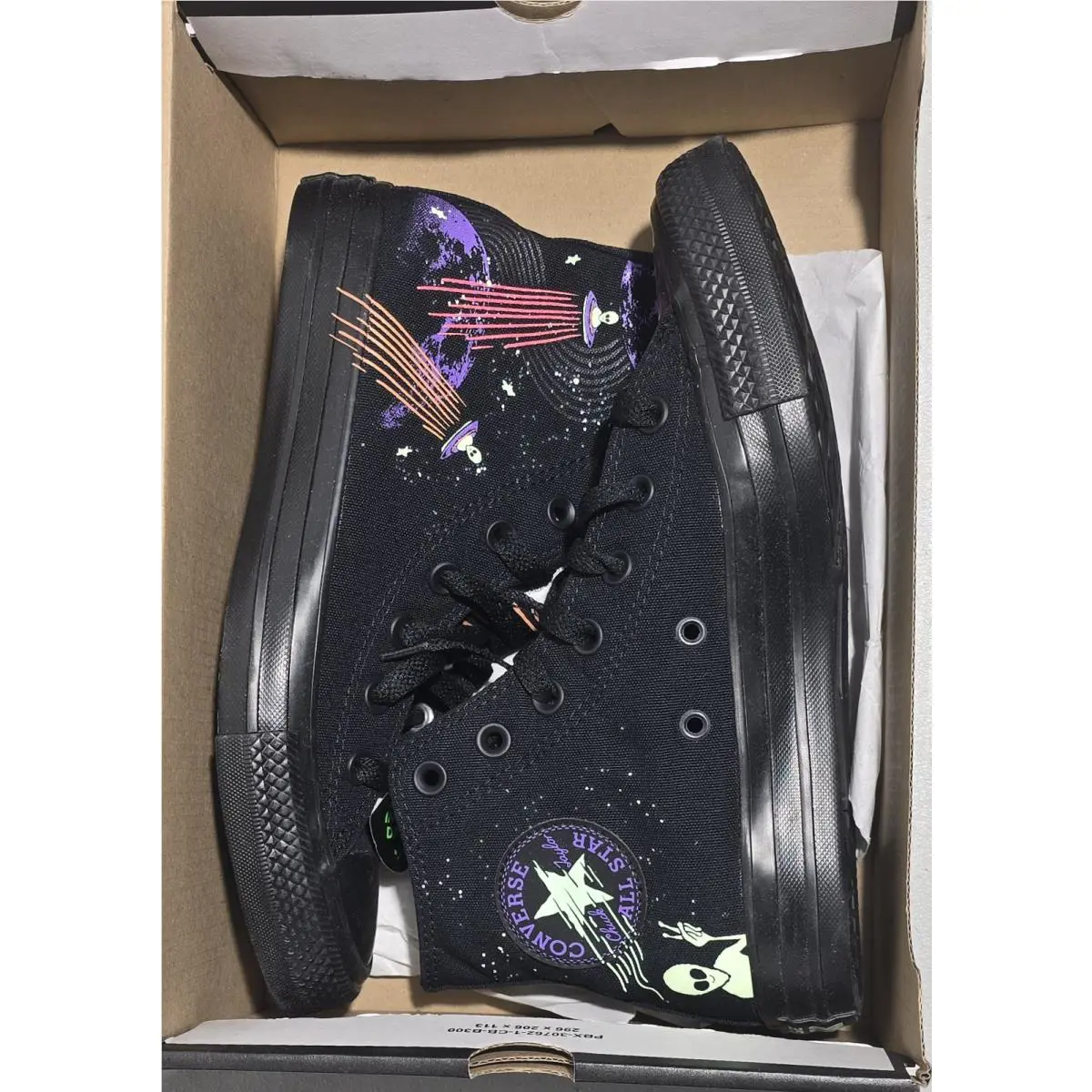 Converse shoes - Converse Chuck Taylor All Star Hi - A12040C - Black 8