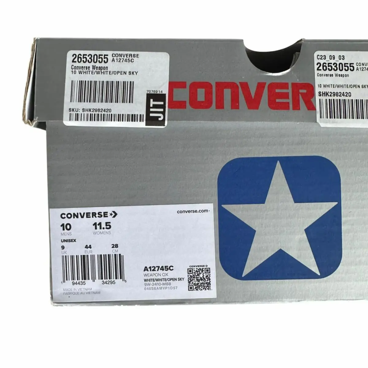 Converse shoes - Converse Weapon - Weapon - A12745C - White (UPC: 194435342955) 6