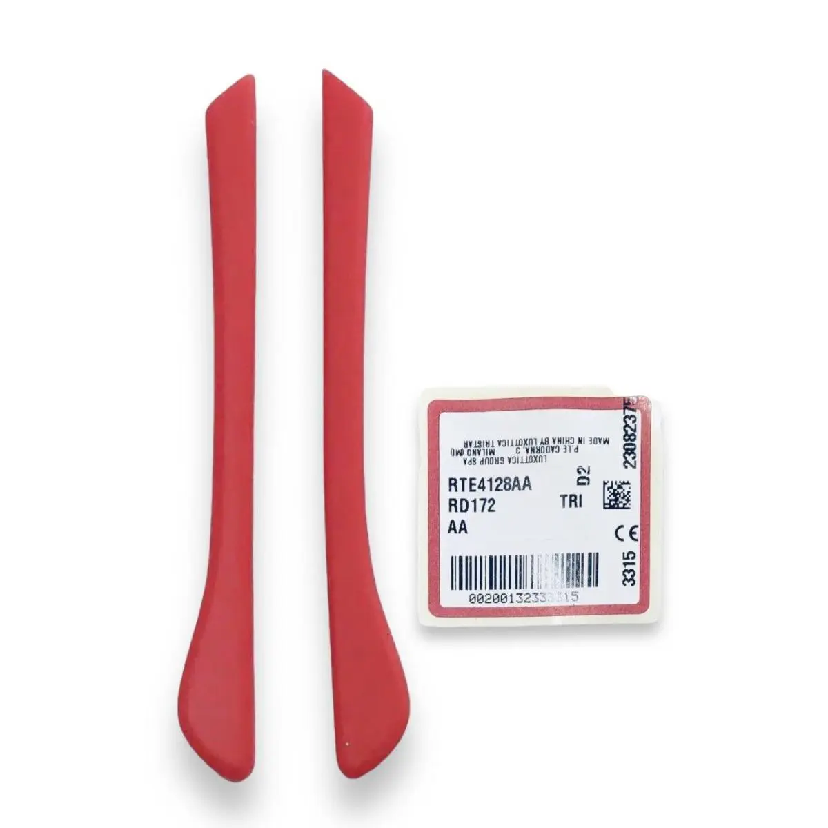 Airdrop XS OY8003 Red Rubber Ear Socks Replacement Youth Fit by Oakley