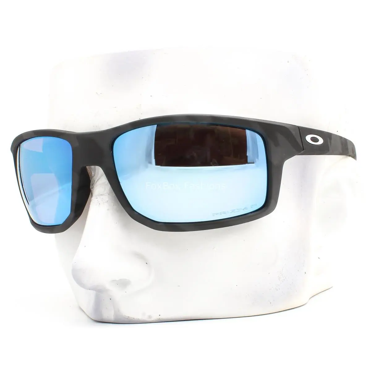 Oakley Gibston Sunglasses OO9449-2360 Matte Black Camo Prizm Blue Polar W/pouch
