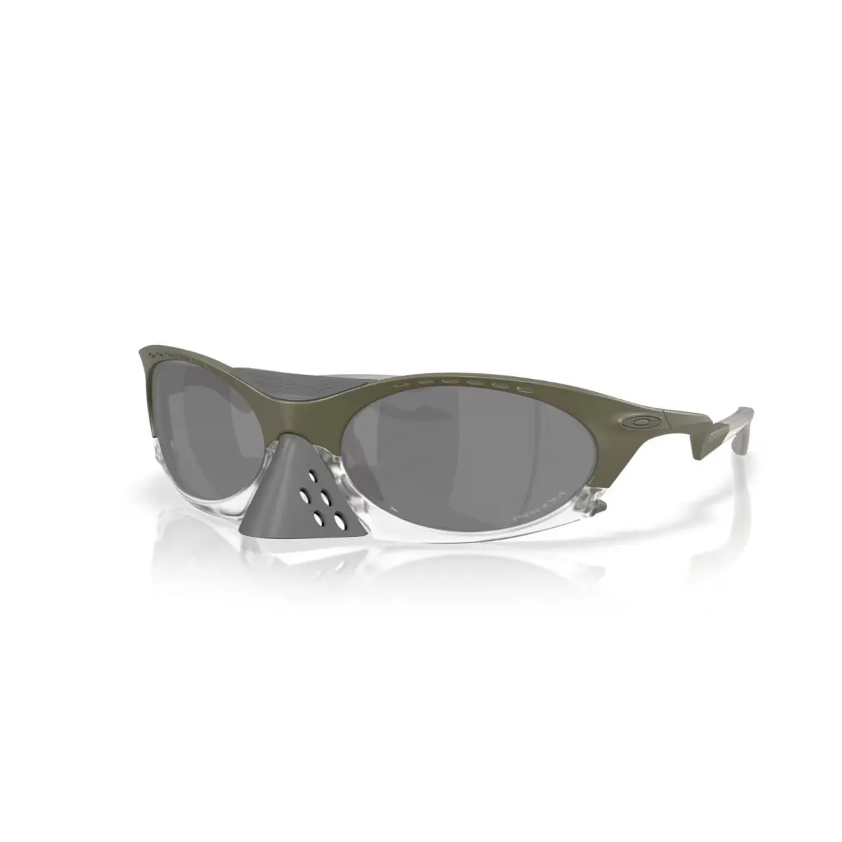 Plantaris Sunglasses OO9437-0763 Matte Moss Green W/ Prizm Grey Lens by Oakley