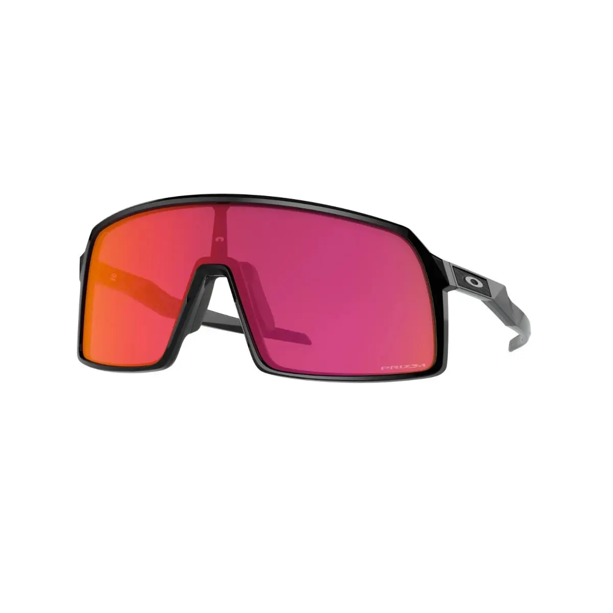 Oakley Sutro Sunglasses OO9406-9237 Polished Black Frame W/ Prizm Field Lens - Frame: Black, Lens: PRIZM FIELD