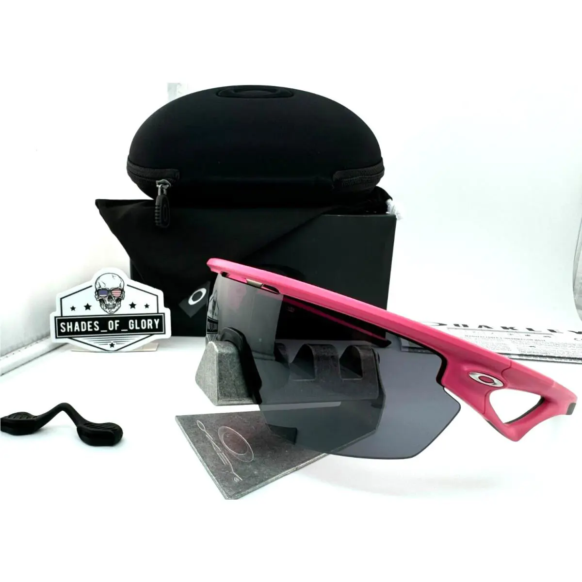 Sphaera Matte Neon Pink W/ Prizm Black Sunglasses OO9403-10 by Oakley