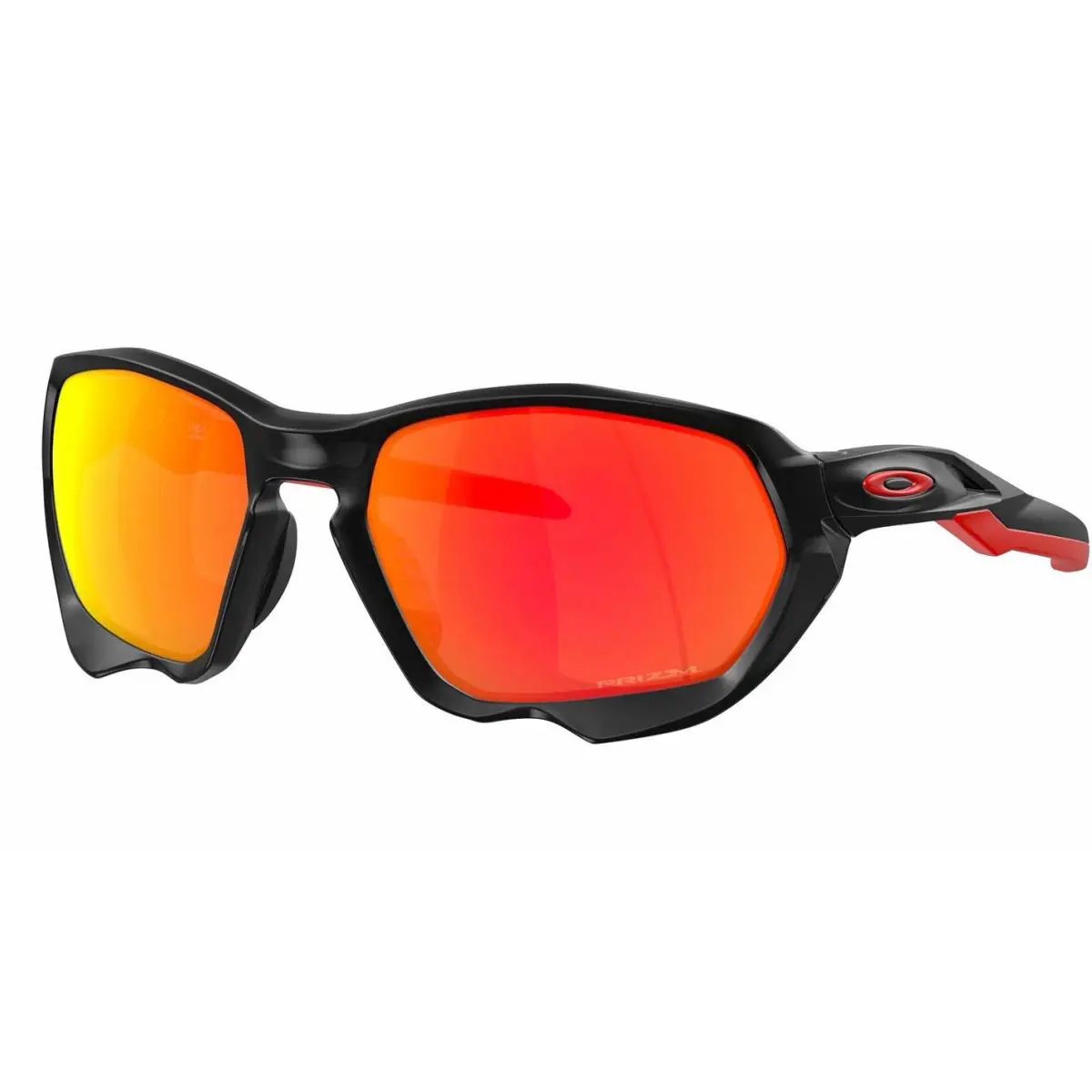 Plazma OO9019A-17 Sunglasses Black Frame Prizm Ruby Lens 59mm by Oakley