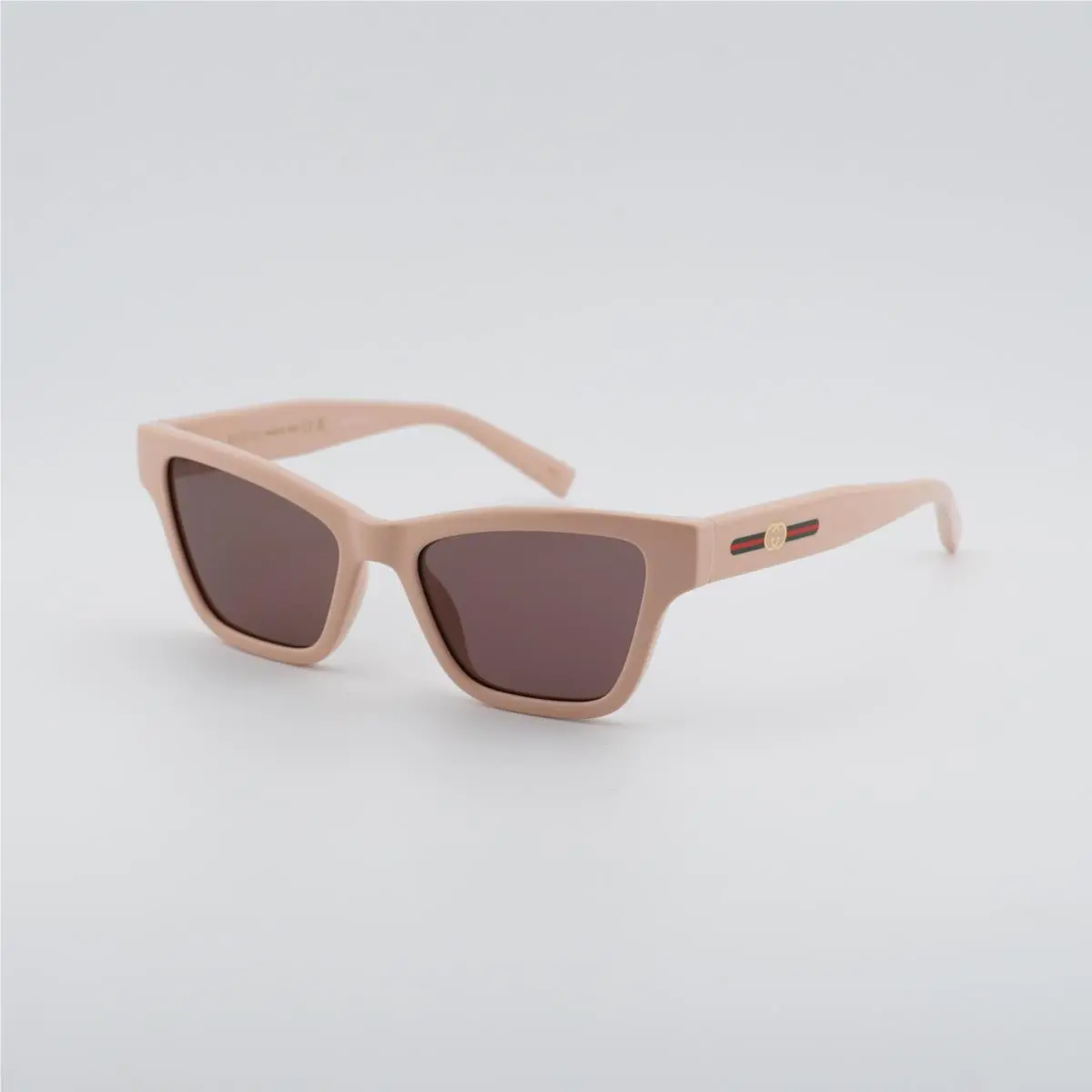 GG1982S 004 Shiny Vintage Pink/solid Violet Brown 53-18-140 Sunglasses by Gucci