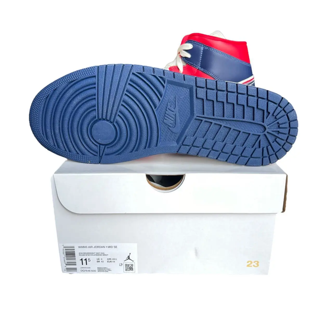 Nike shoes - Air Jordan 1 Mid SE - DQ7648-600 - Gym Red 8