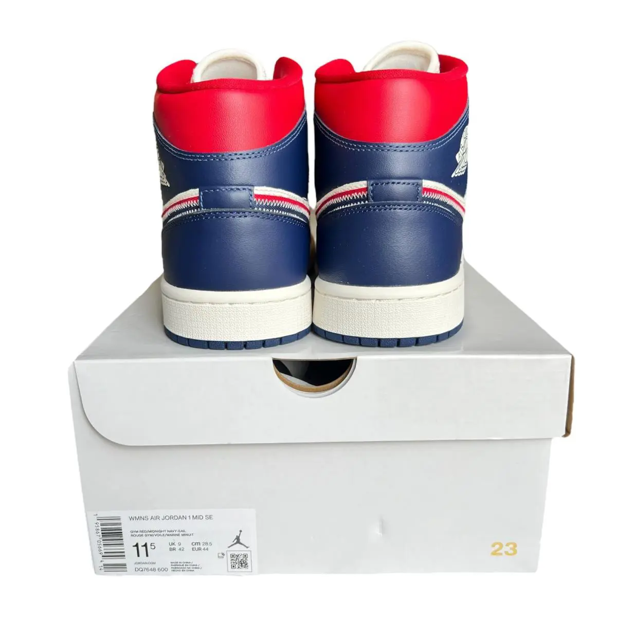 Nike shoes - Air Jordan 1 Mid SE - DQ7648-600 - Gym Red 7