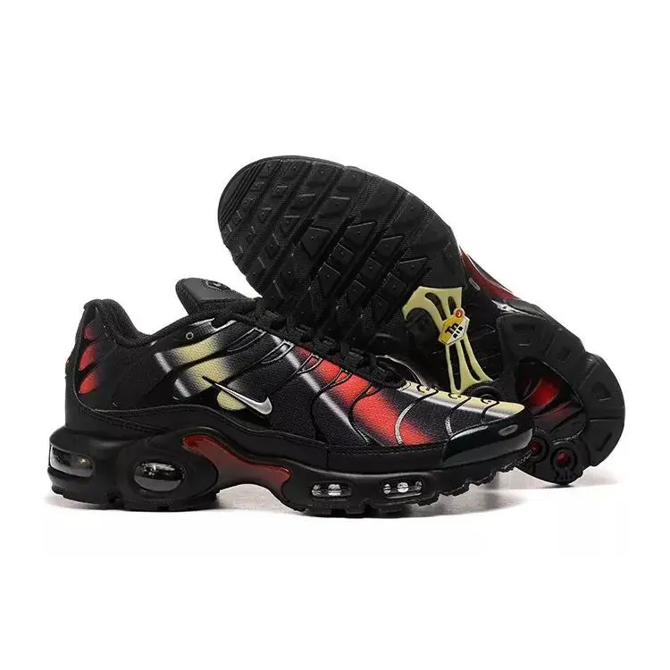Nike Air Vapormax TN Plus Black Men`s Sneakers Size US 7-12 - Black
