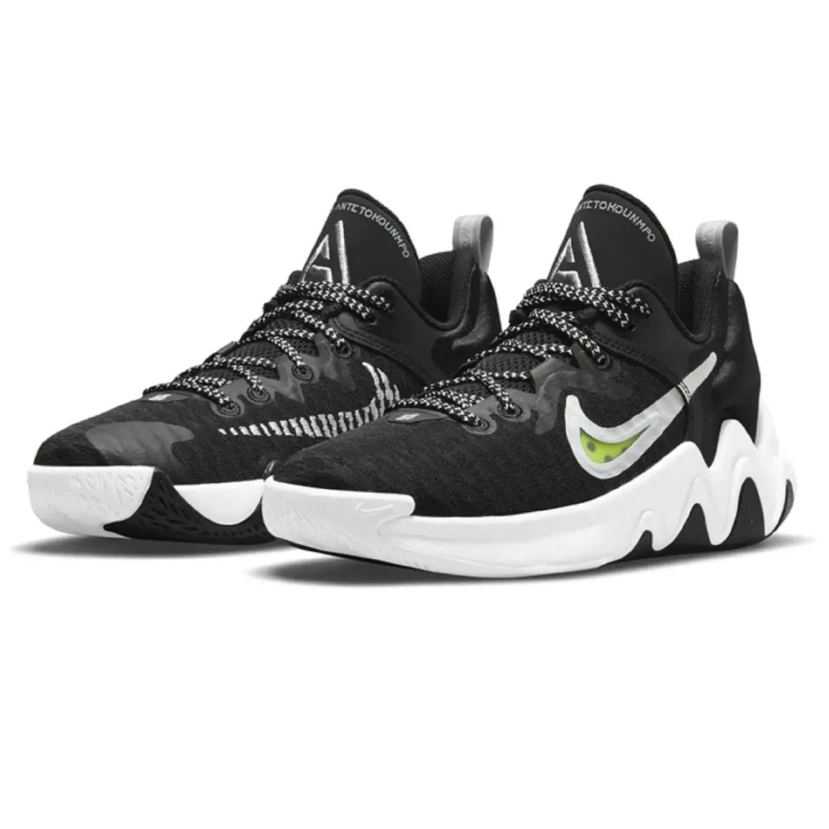 Nike shoes - Nike Giannis Immortaility - Giannis Immortaility - Black/White/Wolf Grey/Clear 4