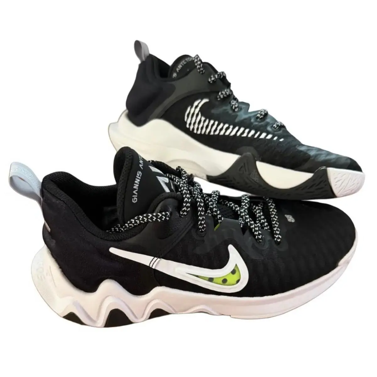 Nike shoes - Nike Giannis Immortaility - Giannis Immortaility - DB6081 010 - Black/White/Wolf Grey/Clear 4