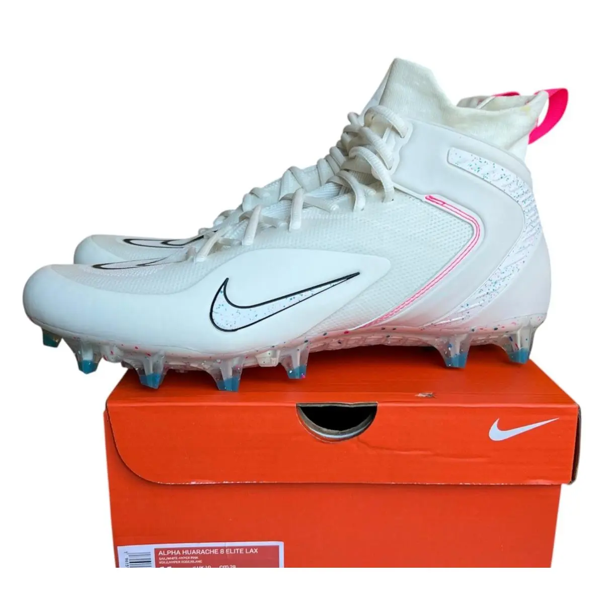 Nike shoes - Nike Huarache 8 Elite LAX - White 0