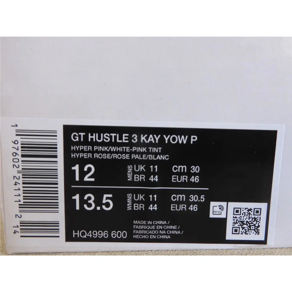 Nike shoes - Nike Air Zoom GT Hustle 3 - HQ4996-600 - Pink 22