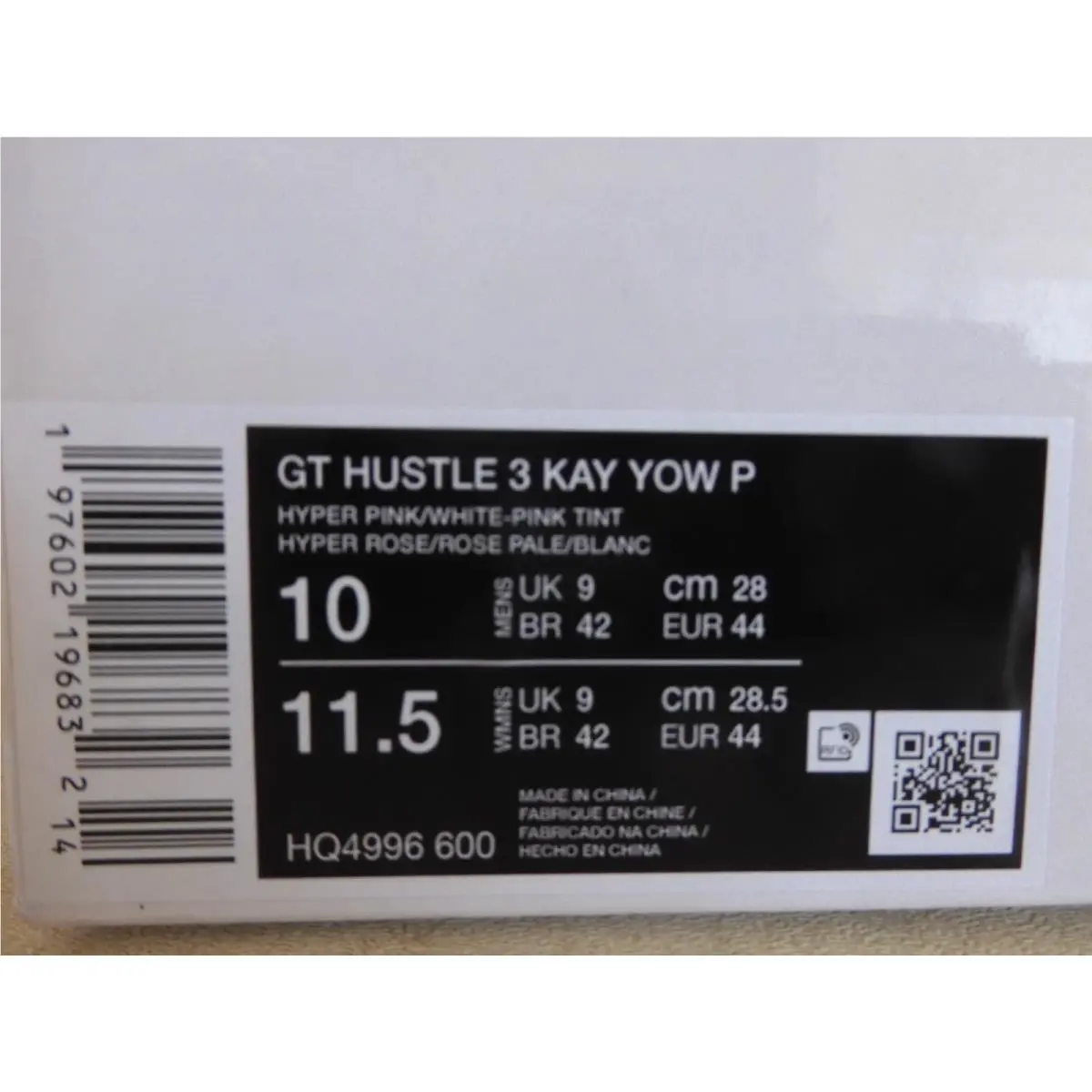 Nike shoes - Nike Air Zoom GT Hustle 3 - HQ4996-600 - Pink 6