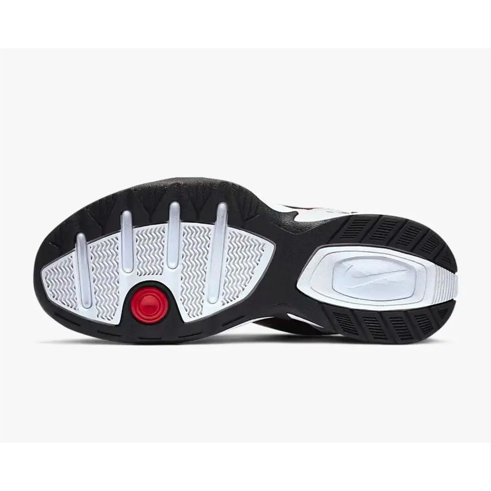Nike shoes - Nike Air Monarch - Air Monarch - 416355-101 - White/Black-Red 4