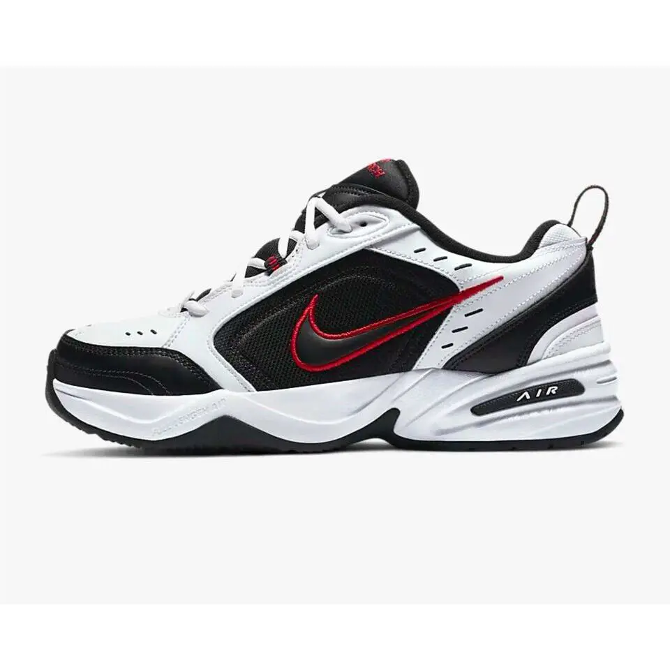 Nike shoes - Nike Air Monarch - Air Monarch - 416355-101 - White/Black-Red 5
