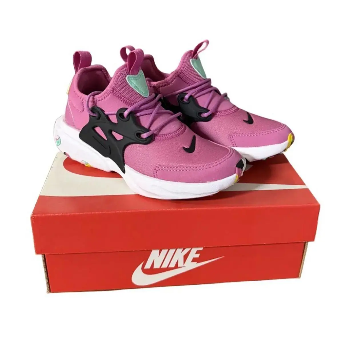 Nike shoes - Nike React Presto MC (GS) - CD8138 600 - Cosmic Fuchsia/Black 10