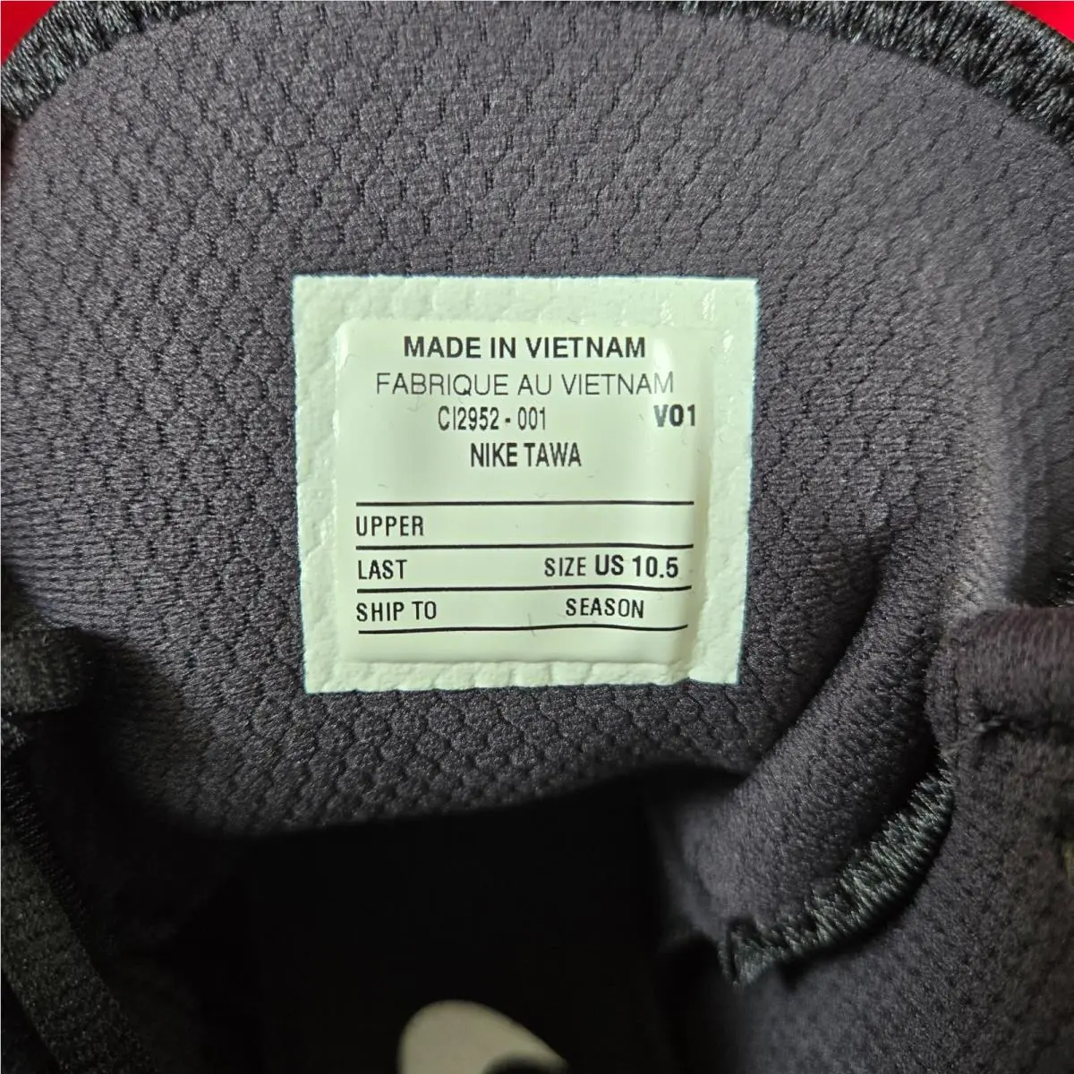 Nike shoes - Nike Tawa - Tawa - CI2952-001 - Black 6