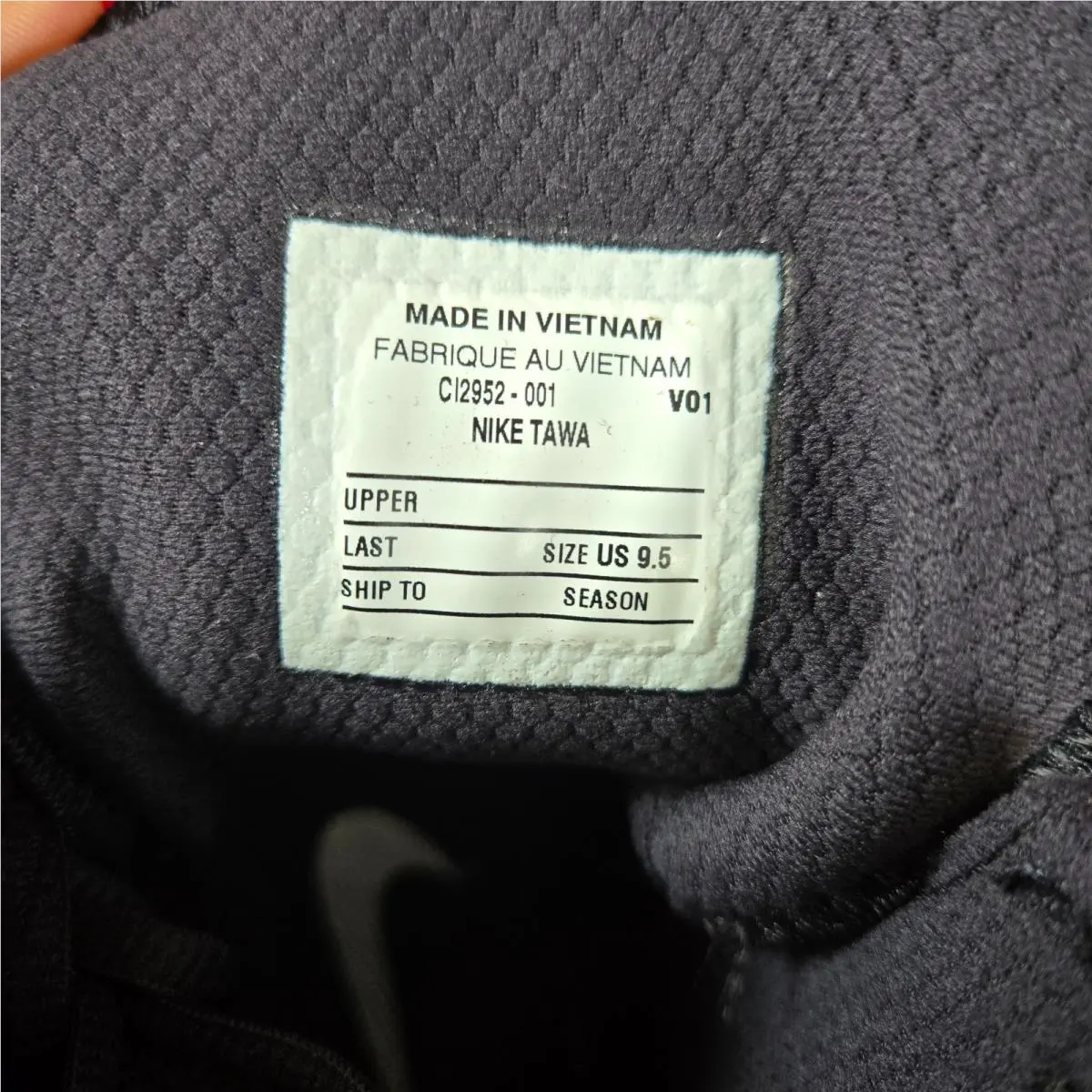Nike shoes - Nike Tawa - Tawa - CI2952-001 - Black 4
