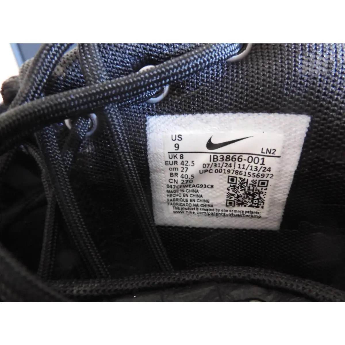 Nike shoes - Nike Lebron 22 - Lebron - IB3866-001 - Black 6