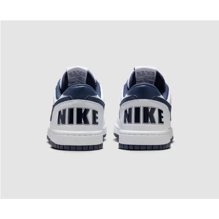 Nike shoes - Nike Big Nike - Big - 355152-140 - White/Midnight Navy 3