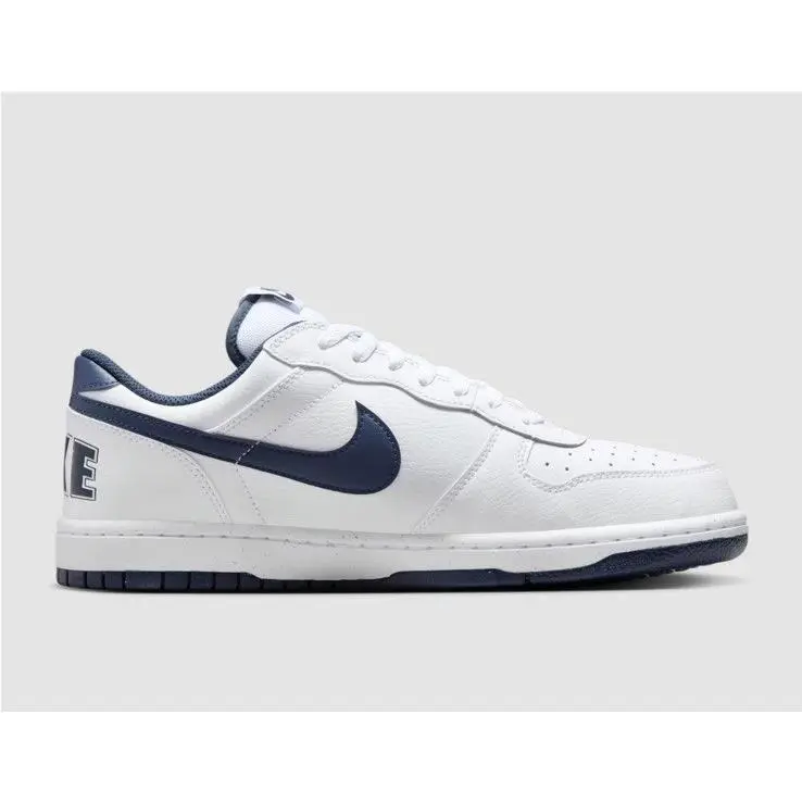 Nike shoes - Nike Big Nike - Big - 355152-140 - White/Midnight Navy 8