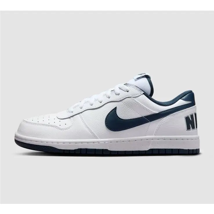 Nike shoes - Nike Big Nike - Big - 355152-140 - White/Midnight Navy 9